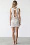 Women's Summer Pareo Openwork 100% Cotton Knitwear Dress Beach Dress Bikini Top - 4