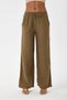 Women's Elastic Waist Wide Leg Muslin Trousers %100 Cotton Wide Wide-Leg Comfortable Office & Casual Style - 2
