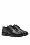 Men's Genuine Leather Black Lace-Up Classic Diplomat Comfortable Fit Shoes 36-47