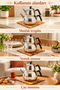1 Piece Bamboo Checkered Trivet Healthy Bamboo - 5
