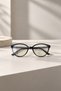 Leo- Blue Light Blocking Smoked Cat Eye Glasses Are Optically Compatible and Provide Comfort When Used with Computers and Televisions. - 2