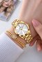 30 Mt Water Resistant Women's Wristwatch and Bracelet with Steel Cord - 3