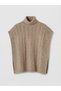 Quality Pieces from Çelebi Store Fisherman Roba Collar Embroidered Women's Knitwear Sweaters - 7