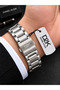 Steel Cord Calendar Dial 3 Atm Water Resistant Men's Wrist Watch EDK.1.13567-1 - 7