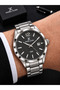 Steel Cord Calendar Dial 3 Atm Water Resistant Men's Wrist Watch EDK.1.13567-1 - 6