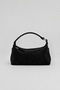 Women's Mevora Soft Textured Suede Bag Black