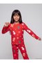 Sparkling Choices Christmas Themed Girls' Pajama Set from Shining Store - 3