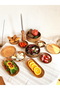 4-Piece Acacia Breakfast / Meze Plate - 4