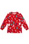 Girl's 100% Cotton Pine Tree and Candy Booties Patterned Winter Pajamas Set - 4