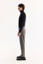 Men's Gray Classic Waist Cotton Distressed Washed Madrid Comfort Slim Fit Jean Pants A52Y3516 - 6