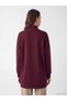 Rmz Gi̇yi̇m Farkiyla Dik Roba Collar Soft Touch Women's Sweatshirt Tunic - 3
