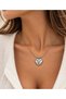 Butterfly Detailed Gold Stone Alya Necklace - 2