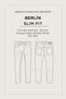 Men's Gray Classic Waist Cotton Vintage Washed Berlin Slim Fit Jean Trousers A51Y3517 - 2