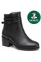 Termera Genuine Leather Orthopedic Heeled Women's Boots Black