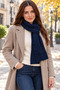 Women's Knitted Detailed Stylish Scarf - New Year Christmas Christmas Gift - 2