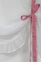 Tulle Curtain with Pot Provence Frilly Rose - 5