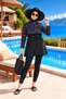 Water Repellent Parachute Hijab Swimsuit