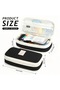 Large Capacity Multi-Compartment Functional Pen Holder Pen Case Pencil Makeup Bag Box - 2