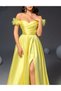 Rochie lunga, Galben - 8