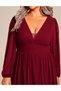 Rochie medie, Visiniu - 4