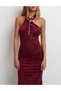 Rochie medie, Visiniu - 3