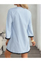 Rochie scurta, albastru - 2