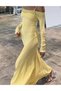 Rochie lunga, Galben - 3