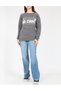 Bluza Oversize, Gri inchis - 2