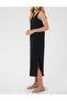 Rochie medie, negru - 2