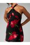 Rochie scurta, Negru - 3