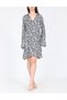 Rochie scurta, Negru/Alb - 3