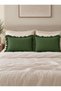 100% Cotton Muslin Ruffled Pillowcase - 50 X 70 - 3