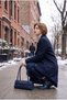 Liakos Model Women's Shoulder Bag – Stylish Navy Design. - 5