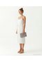 Straight Crew Neck Strap Dress - 4