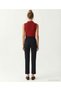 Straight High Waist Pants - 6
