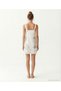 Straight Square Neck Strap Dress - 6