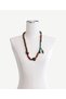 Wooden Beaded Long Necklace - 3