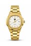 Nautilus Gold White Wristwatch