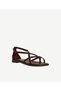 Closed Back Suede Flip-Flop Sandals - 2