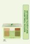 6-Color Matte and Satin Eyeshadow Palette (Green-Nude) - Matcha Choco - 001 Choco Glaze - 8682536122856