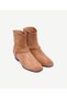Western Leather Boots with Knitted Saddle Detail - 4