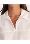 Regular Shirt Collar Long Sleeve Blouse - 4