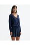 V-Neck Knitwear Sweater - 2