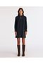 A Form Shirt Collar Long Sleeve Dress