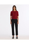Straight High Waist Pants