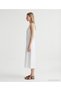Straight Square Neck Strap Dress - 5
