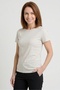 Women's Basic Crew Neck T-Shirt Combed Cotton Fabric - 4