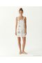 Straight Square Neck Strap Dress - 3