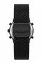 Roller Design Black-White Steel Mesh Watchband - 3