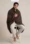 Wellsoft Wearable Blanket |   Unisex - Women - Men |   Oversize - Fleece - Plush |   Brown - 8